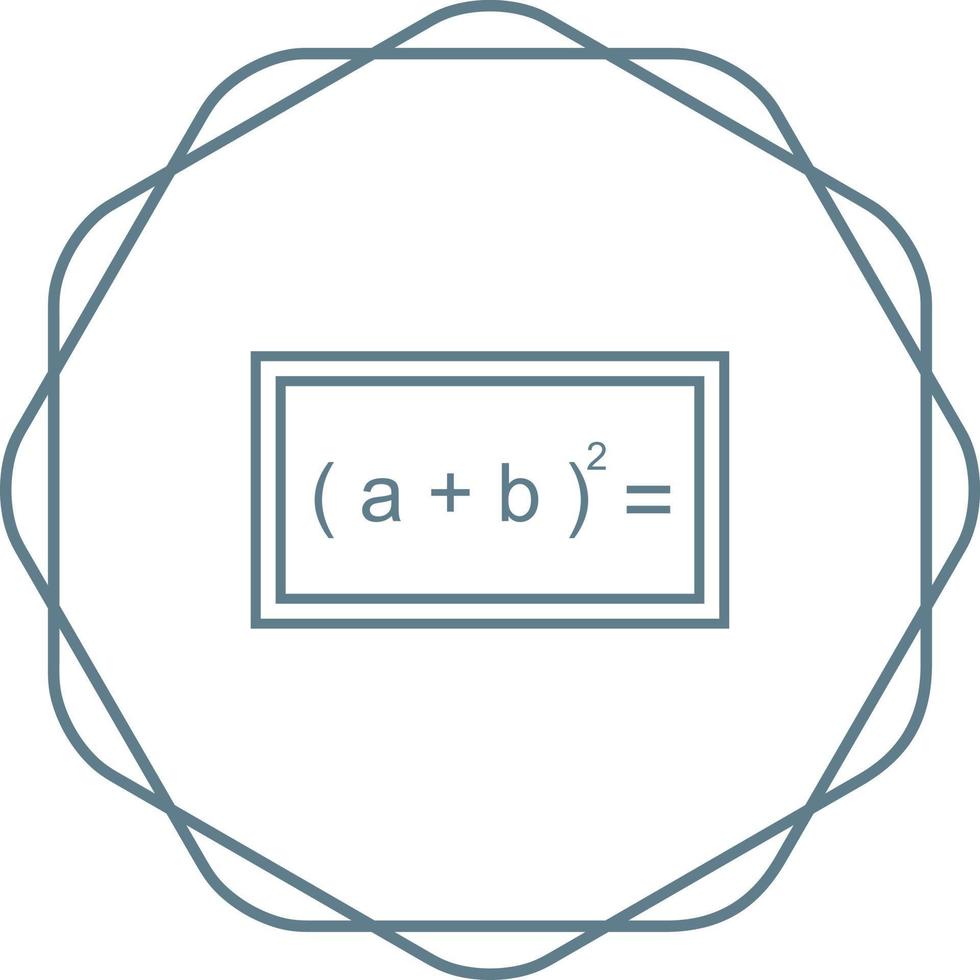 Formula Vector Icon