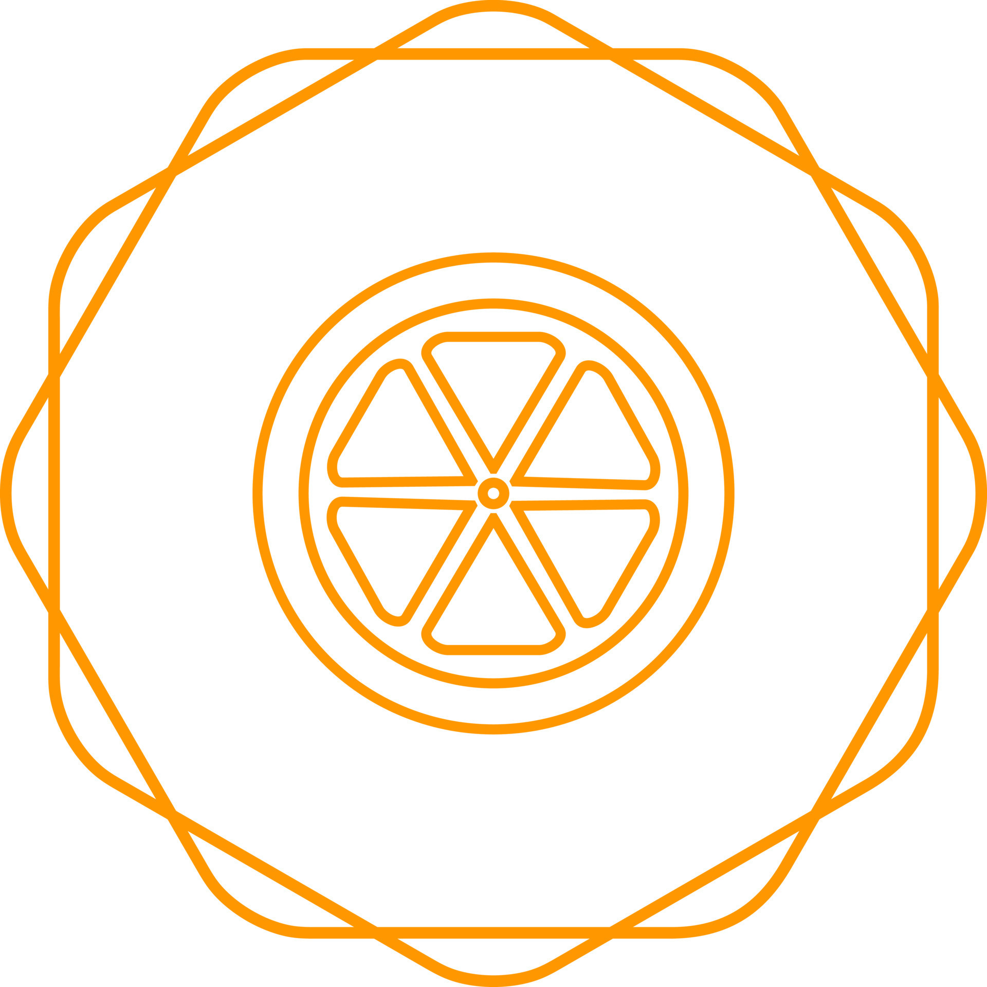 Orange slice Vector Icon 22484911 Vector Art at Vecteezy