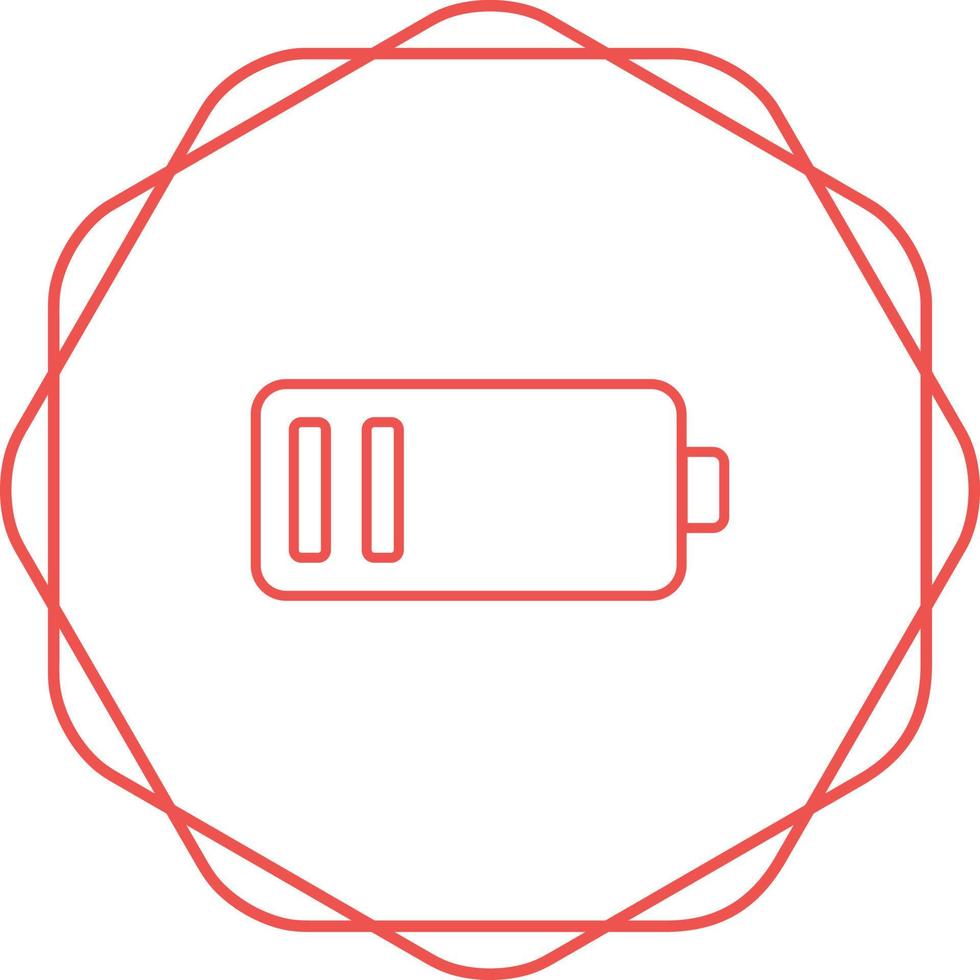 Low Battery Vector Icon
