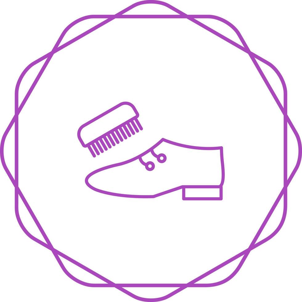 Shoe Polishing Vector Icon