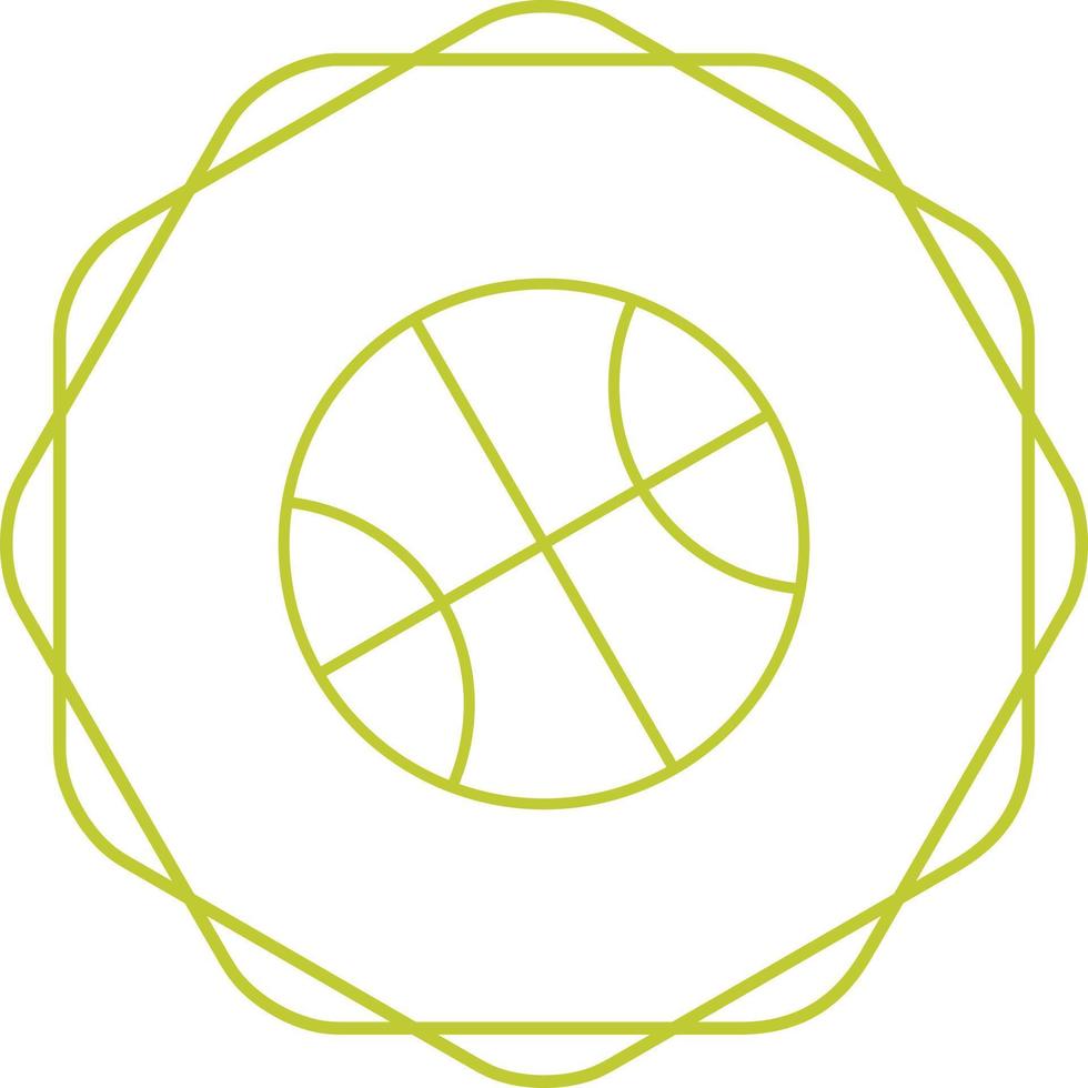 icono de vector de baloncesto