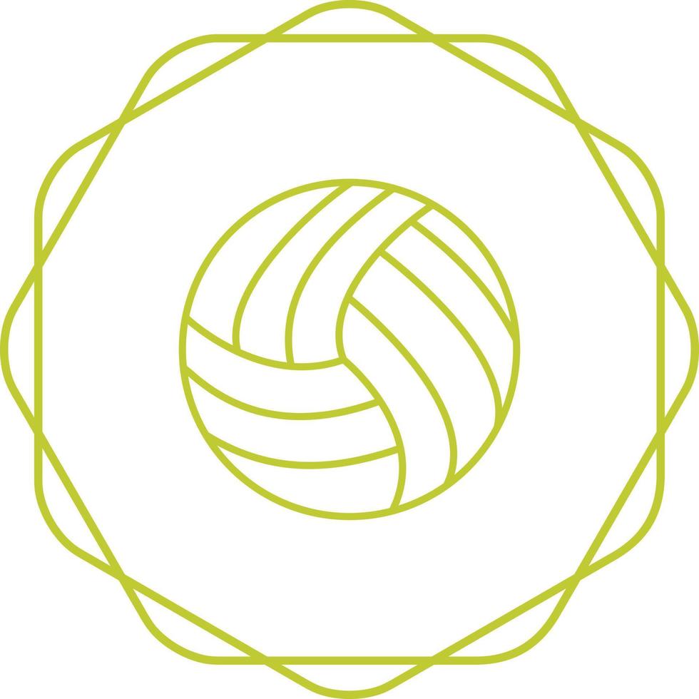 Volley ball Vector Icon