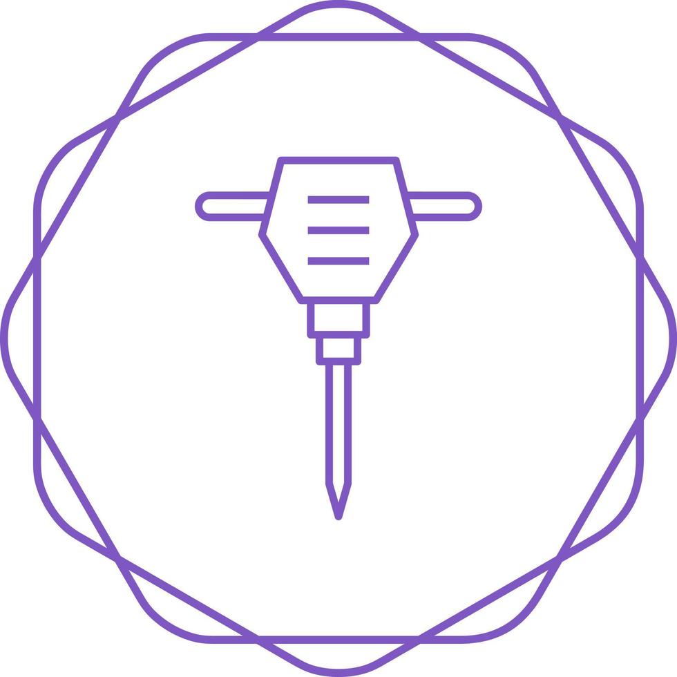Jack Hammer Vector Icon
