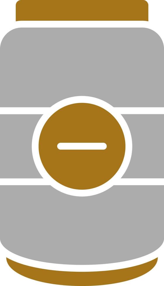 Beer Can I Vector Icon Style
