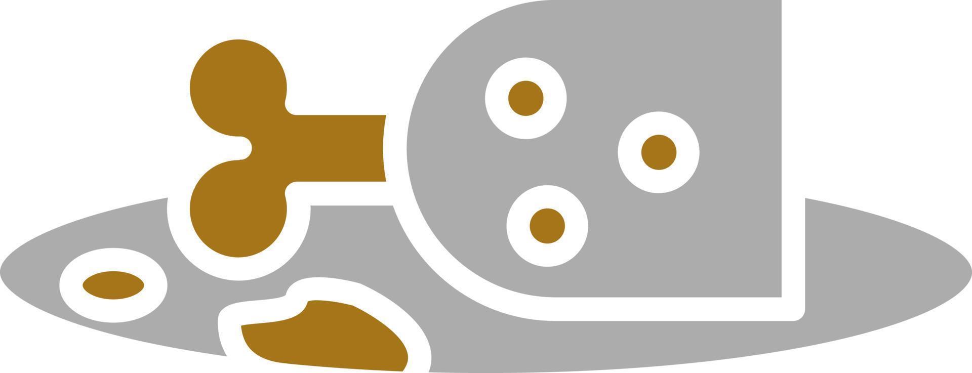 Cooked Ham Vector Icon Style
