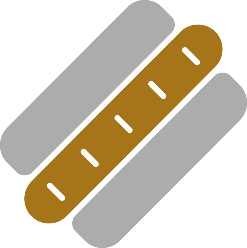 Hot Dog Vector Icon Style