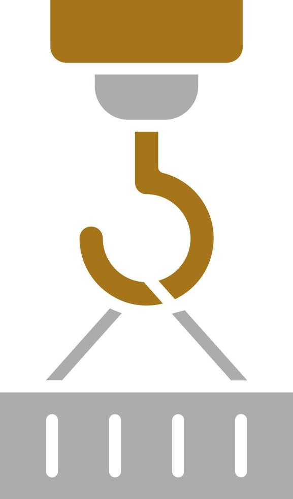 Overhead Cranebox Vector Icon Style