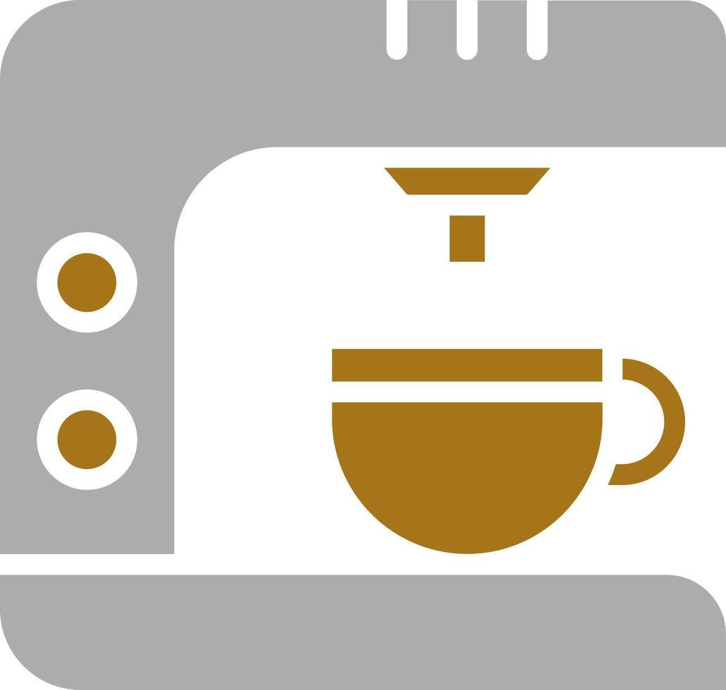 Coffee Maker Vector Icon Style