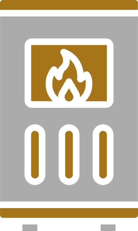 Heater Vector Icon Style