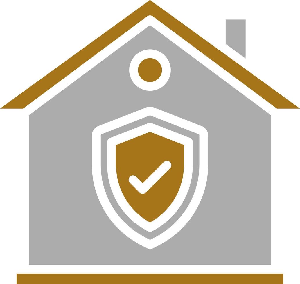 Home Security Vector Icon Style