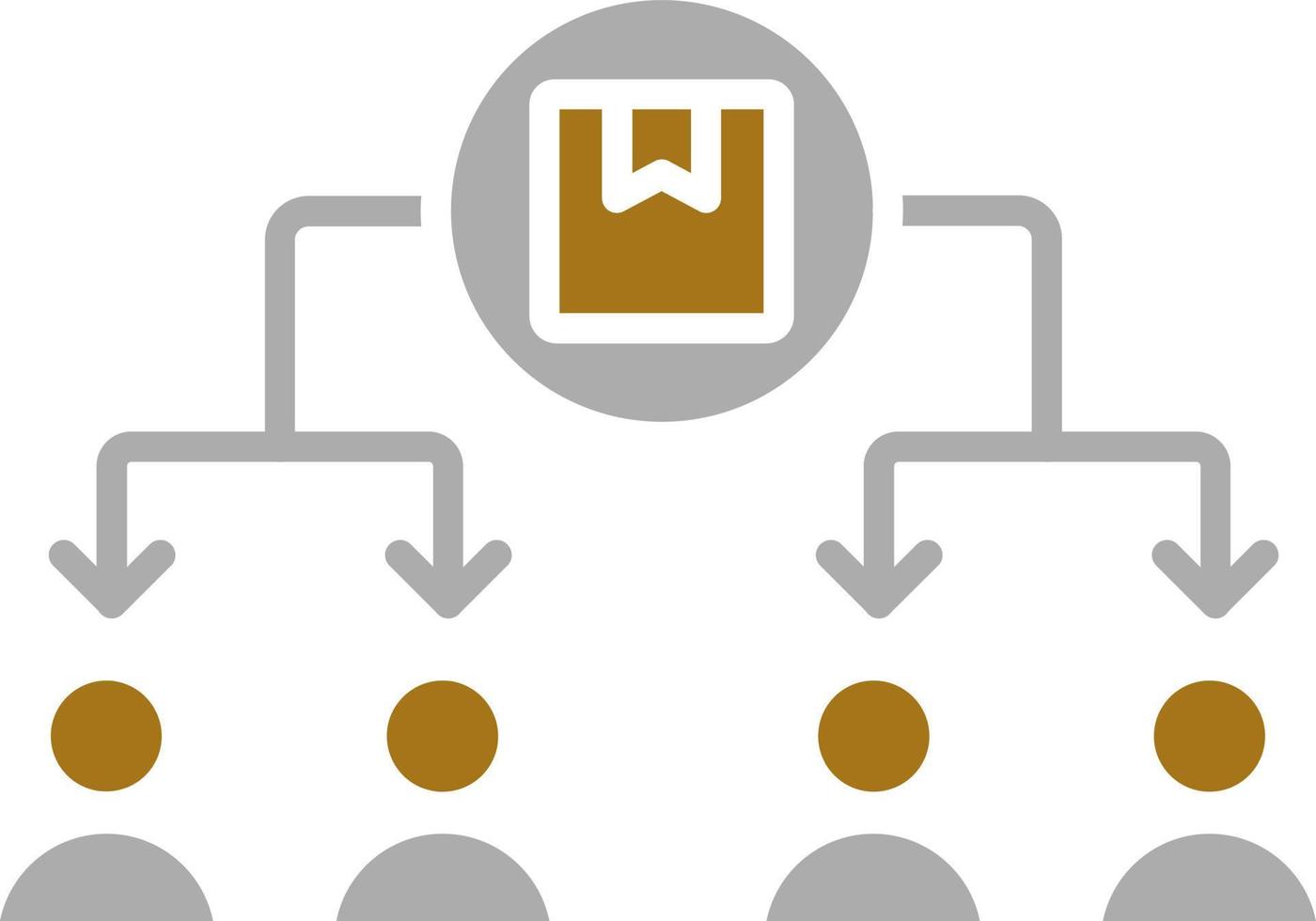 Distribution Vector Icon Style
