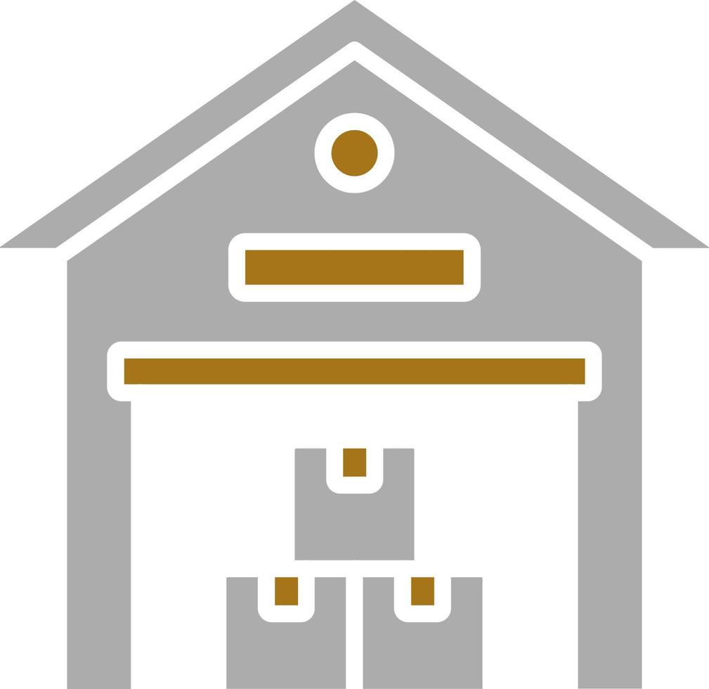 Warehouse Vector Icon Style