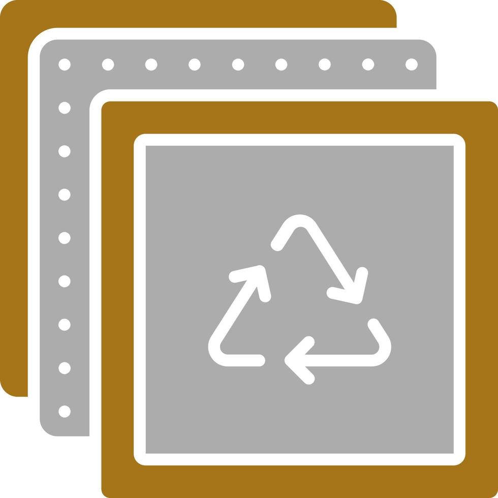 Fabric Recycle Vector Icon Style