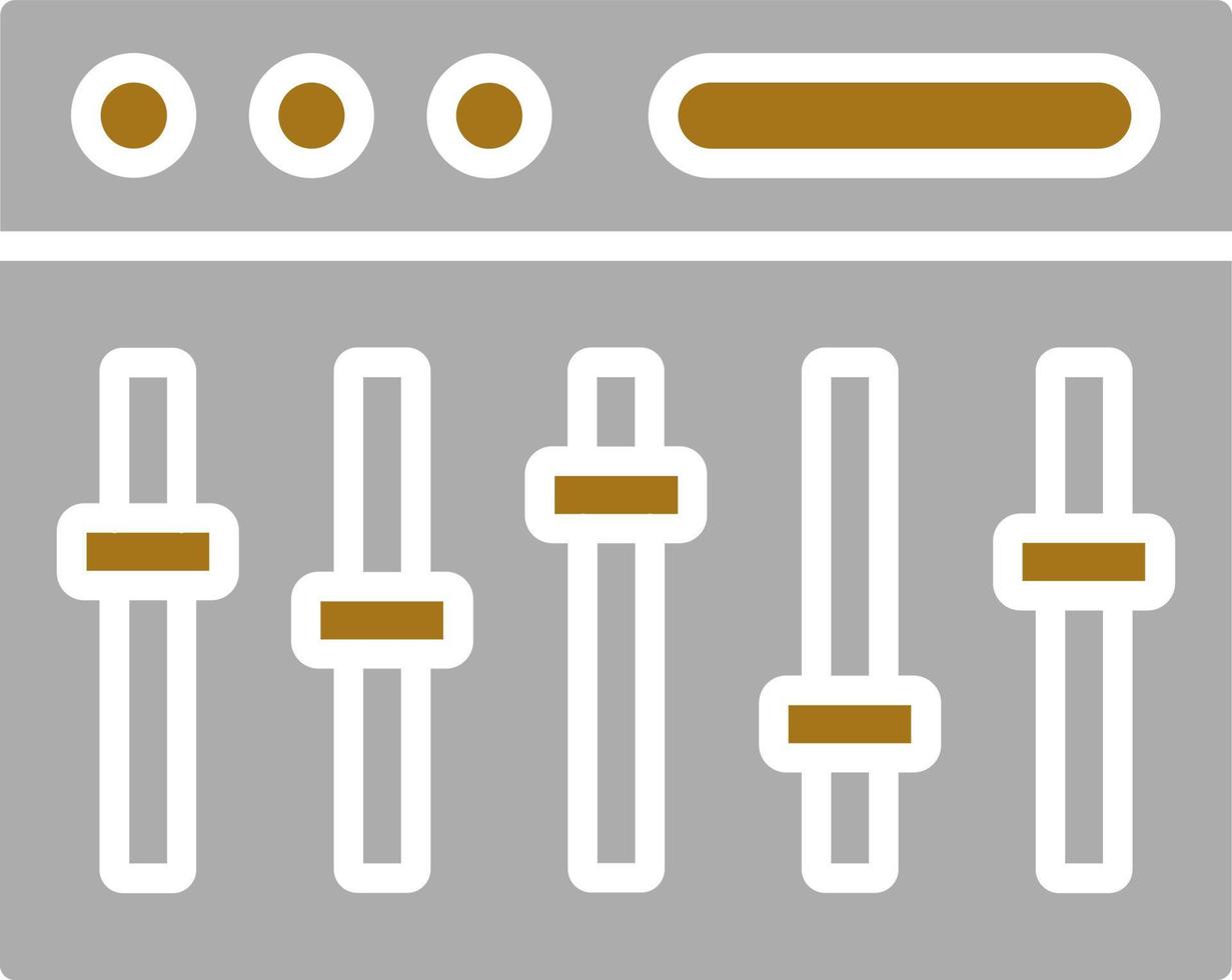 Mixer Vector Icon Style