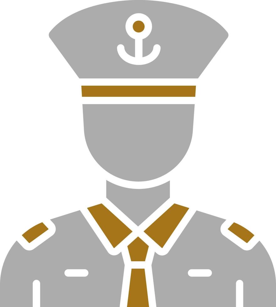 Captain Vector Icon Style