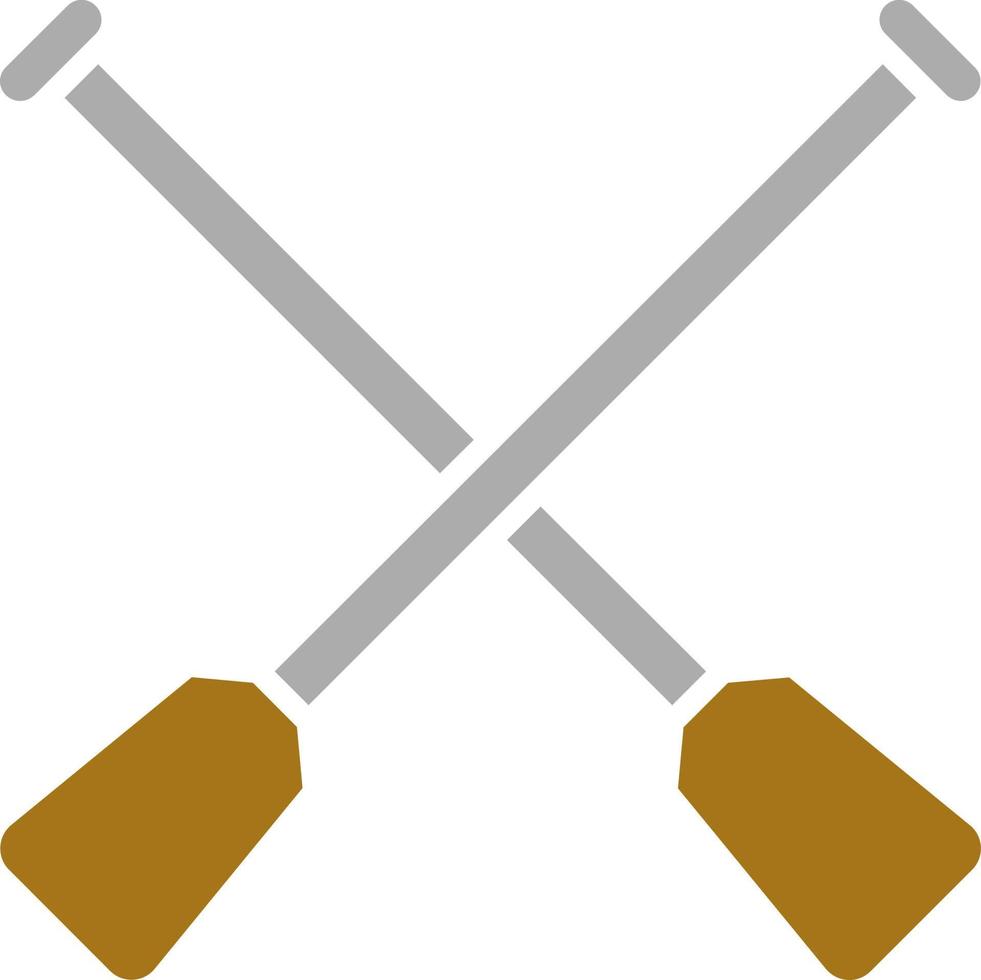 Paddles Vector Icon Style