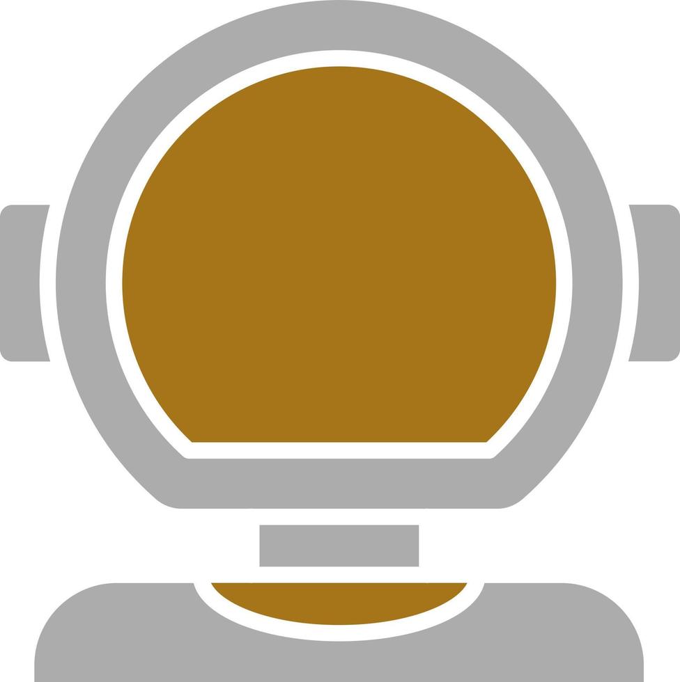 Diving Helmet Vector Icon Style