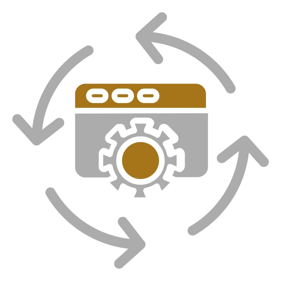 New Workstyle Vector Icon Style