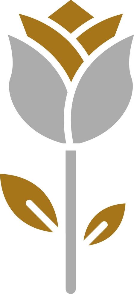 Tulip Vector Icon Style