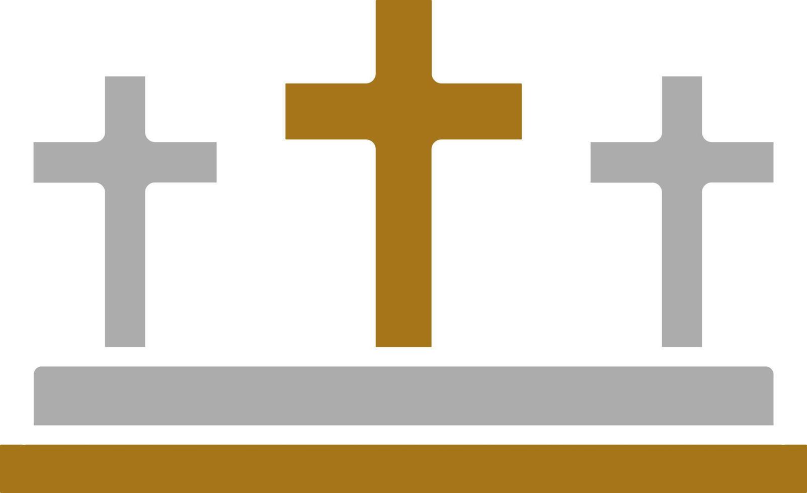 Golgotha Vector Icon Style