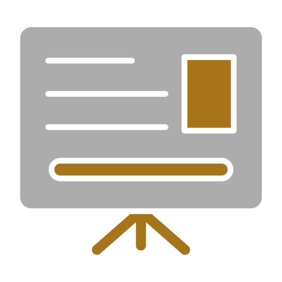 Presentation Vector Icon Style