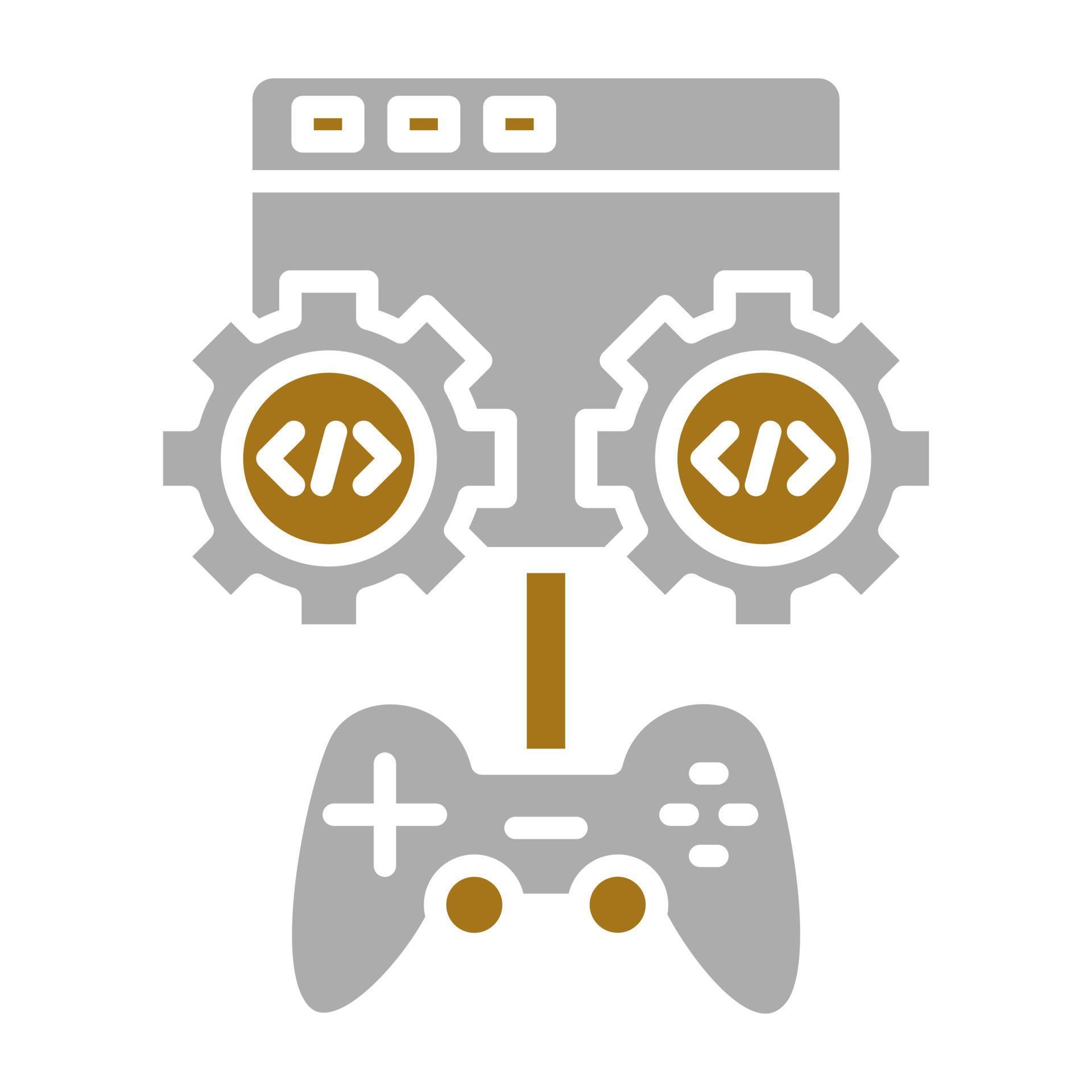 Game Engine Vector Icon Style 22486775 Vector Art at Vecteezy