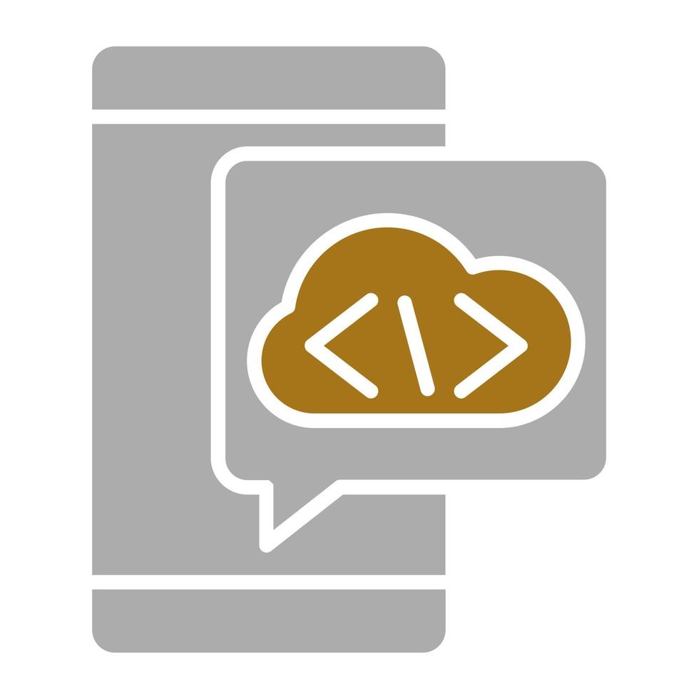 Cloud Coding Vector Icon Style 22486825 Vector Art at Vecteezy