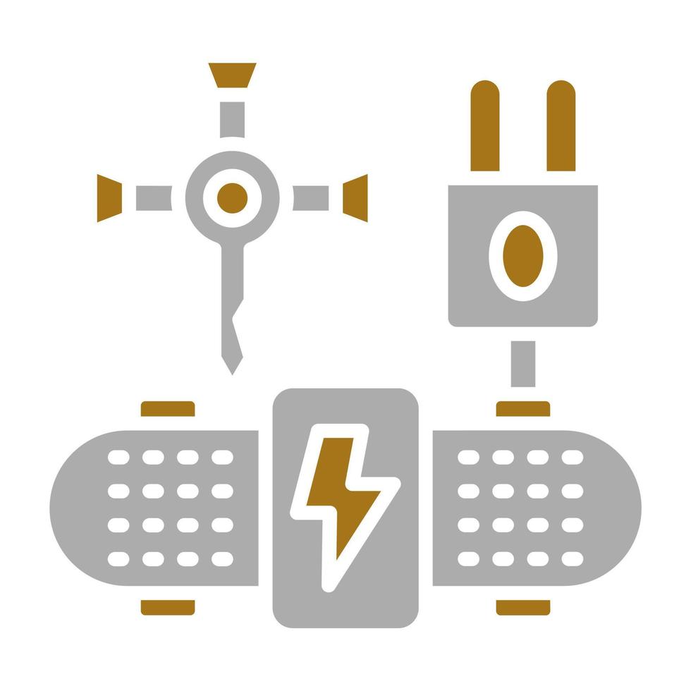 eléctrico patineta ren vector icono estilo