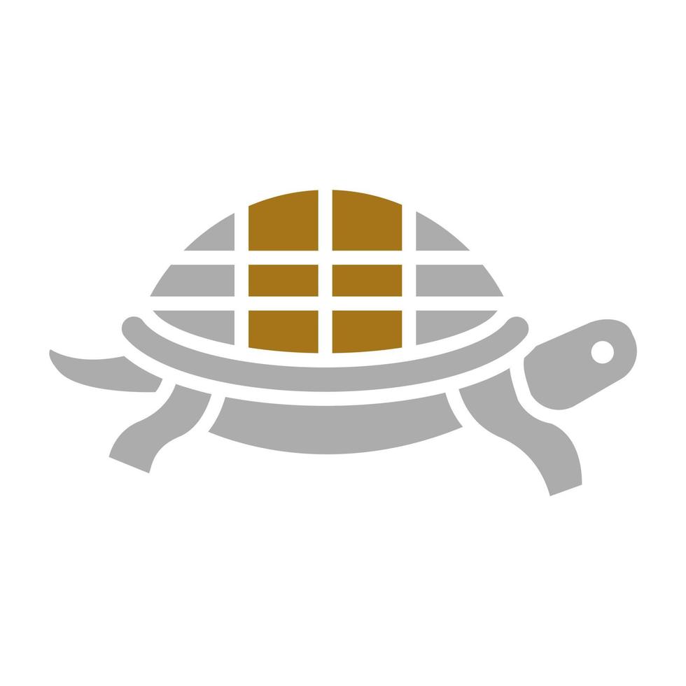 Sea Turtle Vector Icon Style