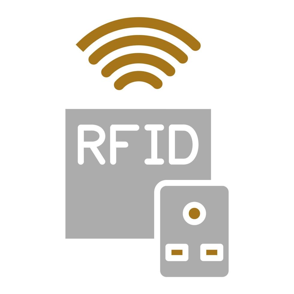 Rfid Vector Icon Style