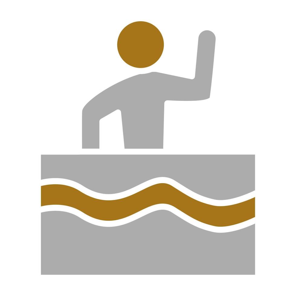 Artistic Swimming Vector Icon Style