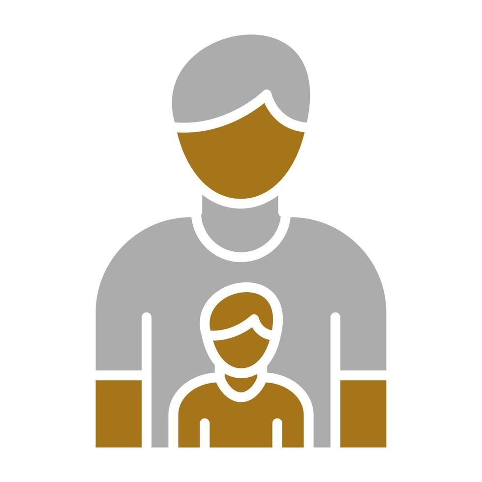 Model Male Vector Icon Style