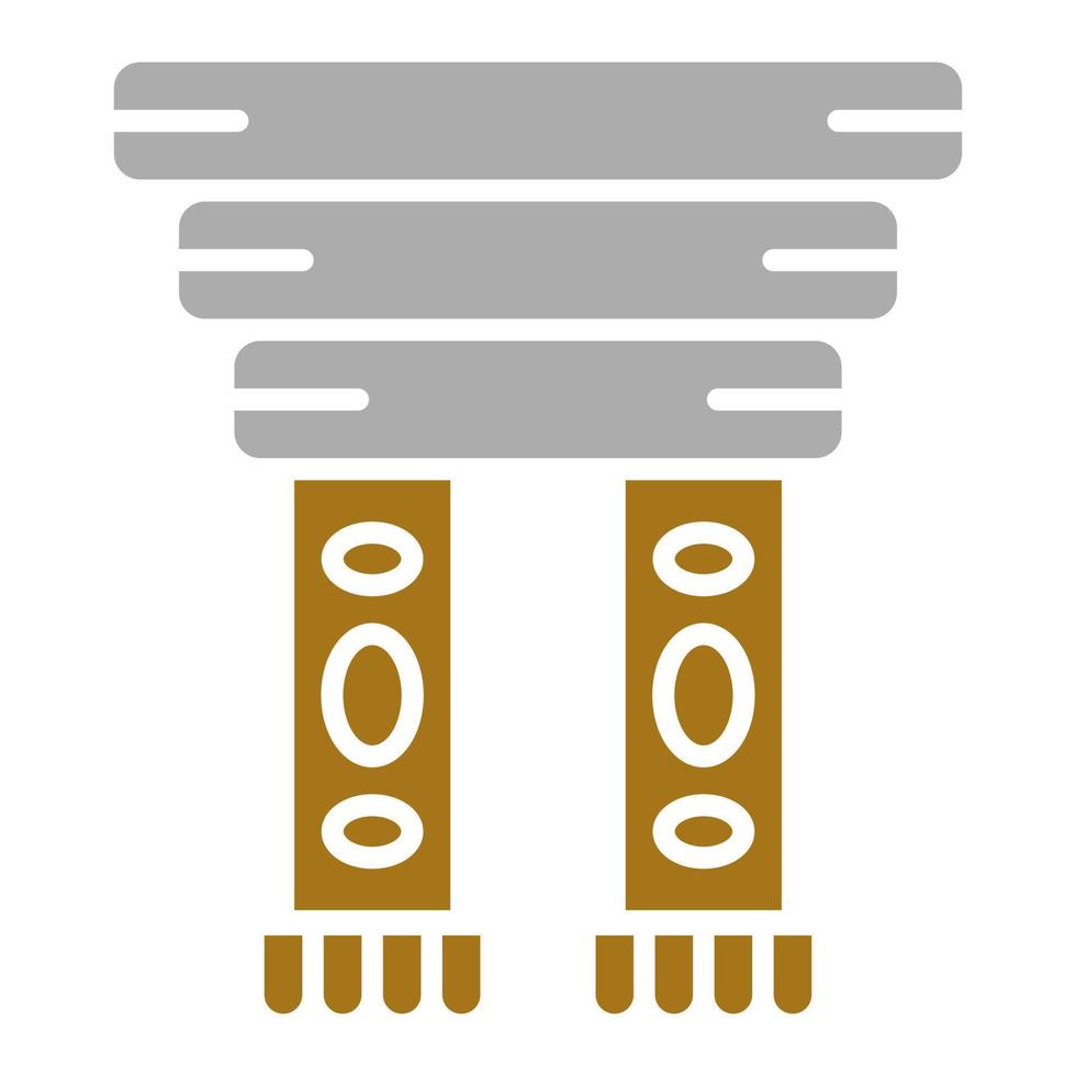 Scarf Vector Icon Style