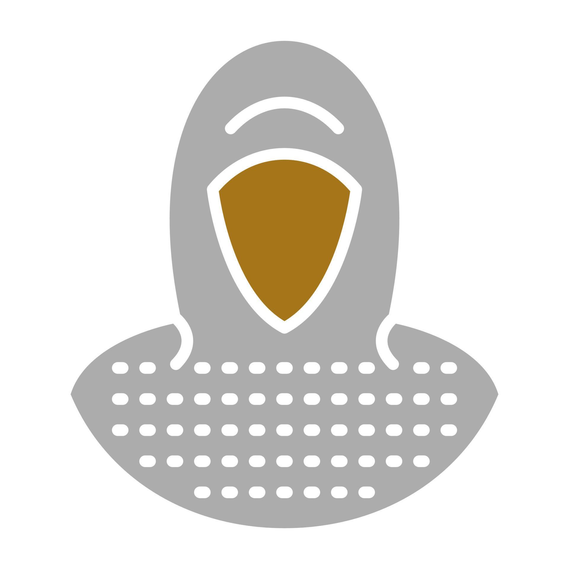 Chainmail Vector Icon Style 22487289 Vector Art at Vecteezy