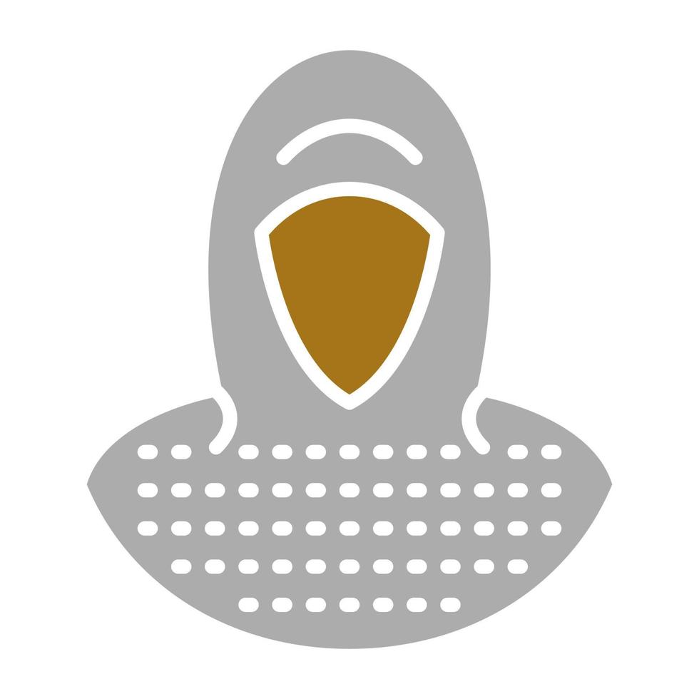Chainmail Vector Icon Style