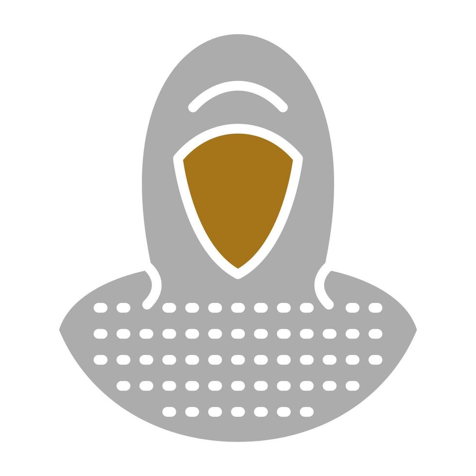 Chainmail Vector Icon Style