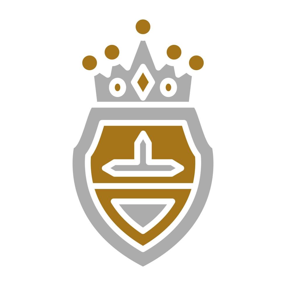 Crest Vector Icon Style