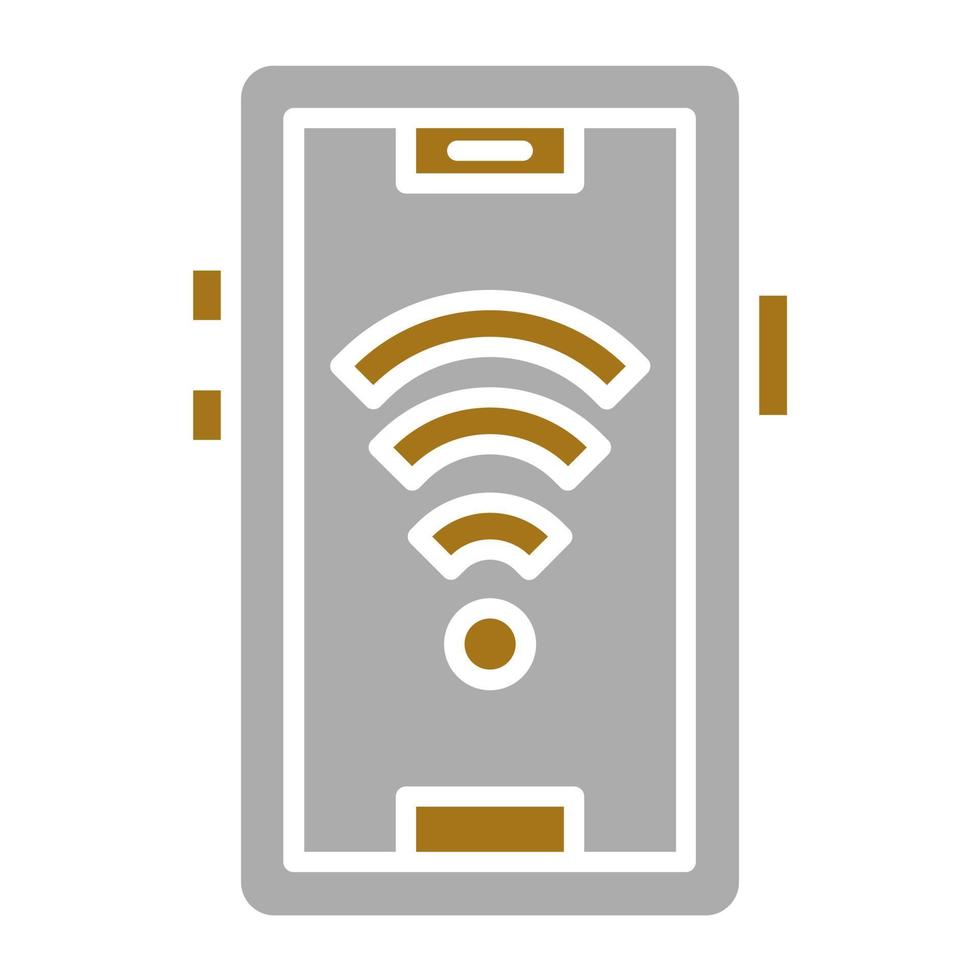 Network Wifi Vector Icon Style