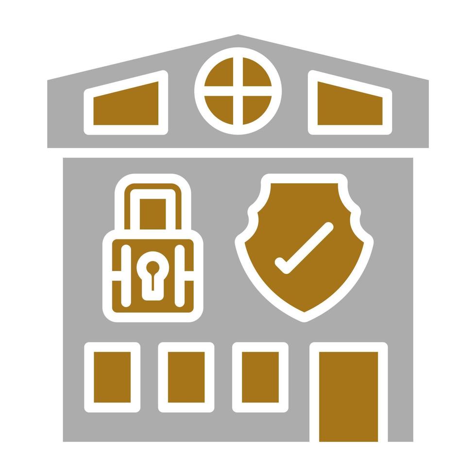 Home Security Vector Icon Style