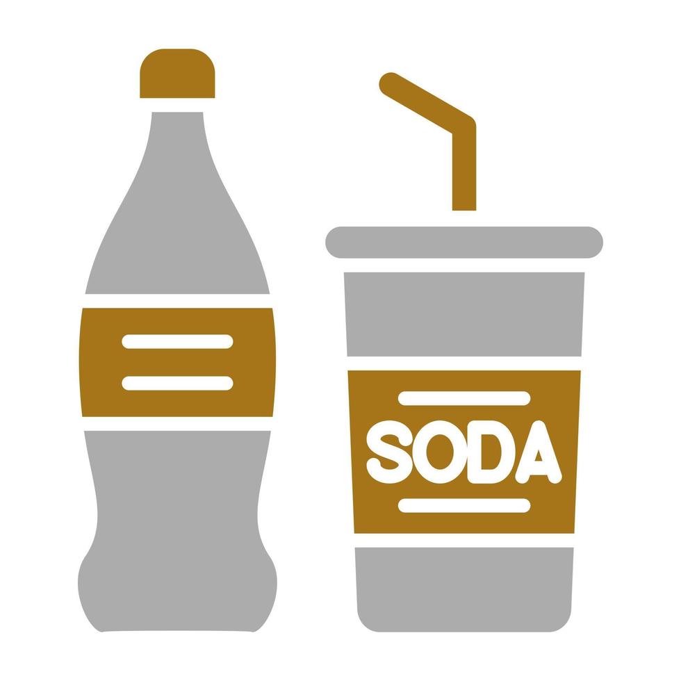 soda vector icono estilo