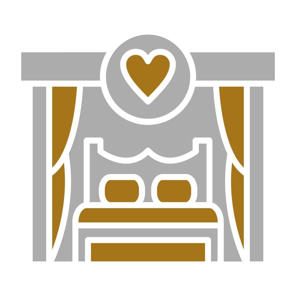 Honeymoon Vector Icon Style