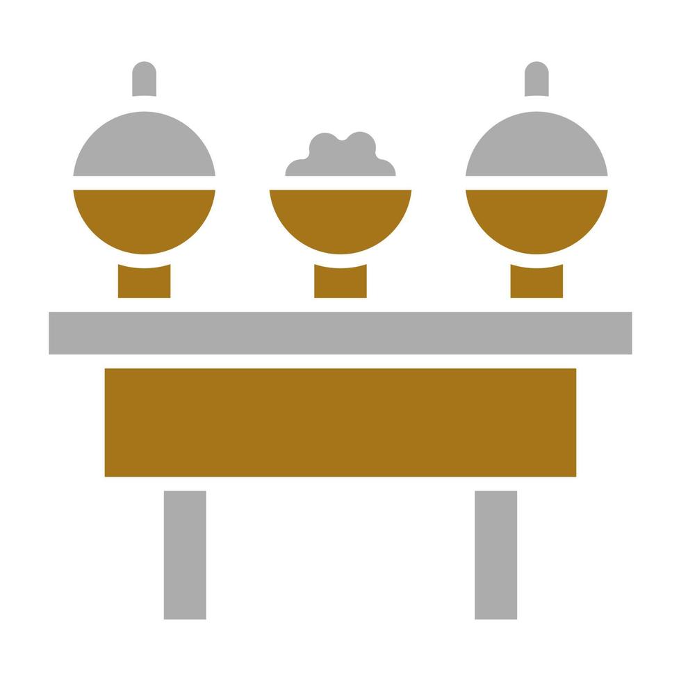 Buffet Vector Icon Style