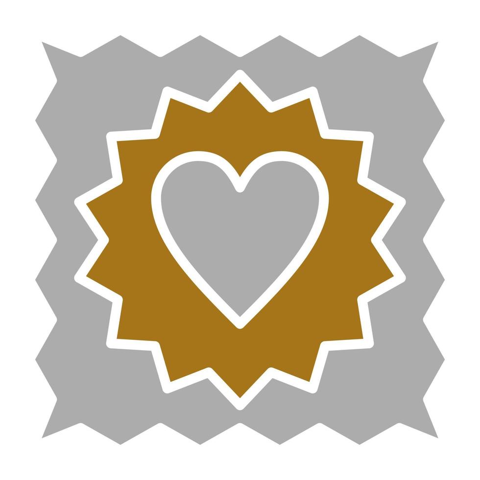 Charity Stamp Vector Icon Style
