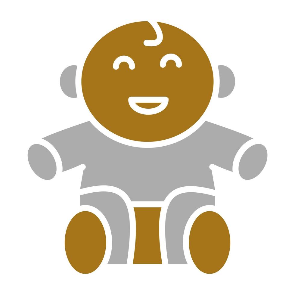Baby Vector Icon Style