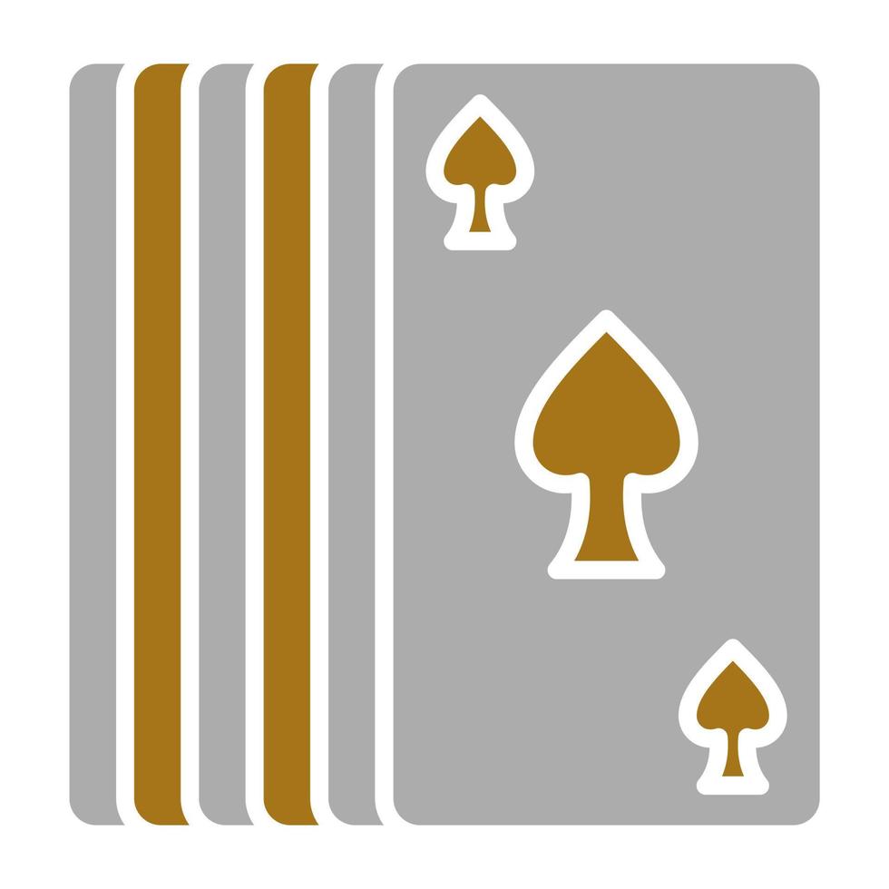 Card Deck Vector Icon Style