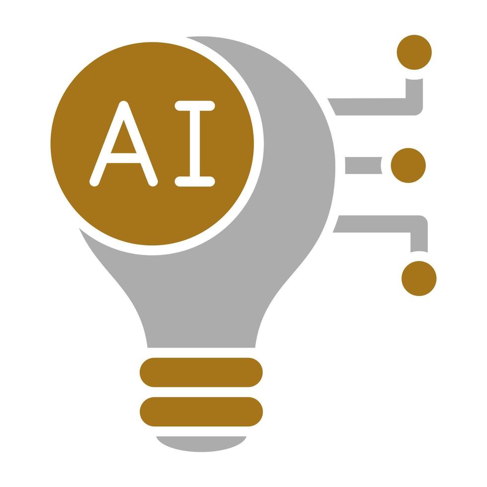 Artificial Light Vector Icon Style