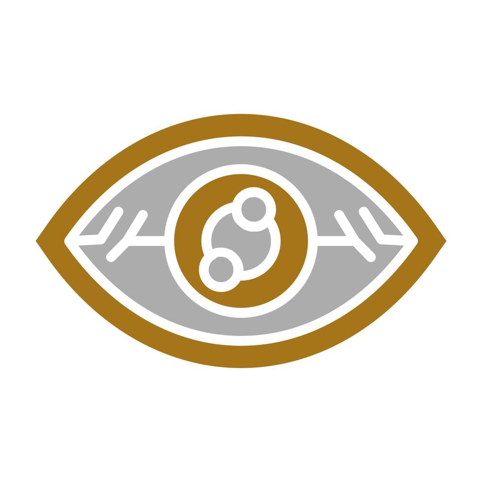 Glaucoma Vector Icon Style