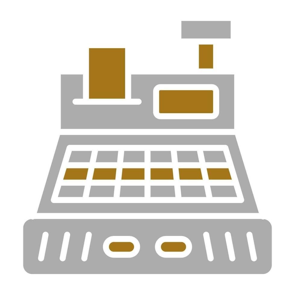 Cash Register Vector Icon Style