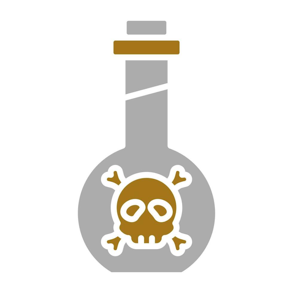 Poison Vector Icon Style