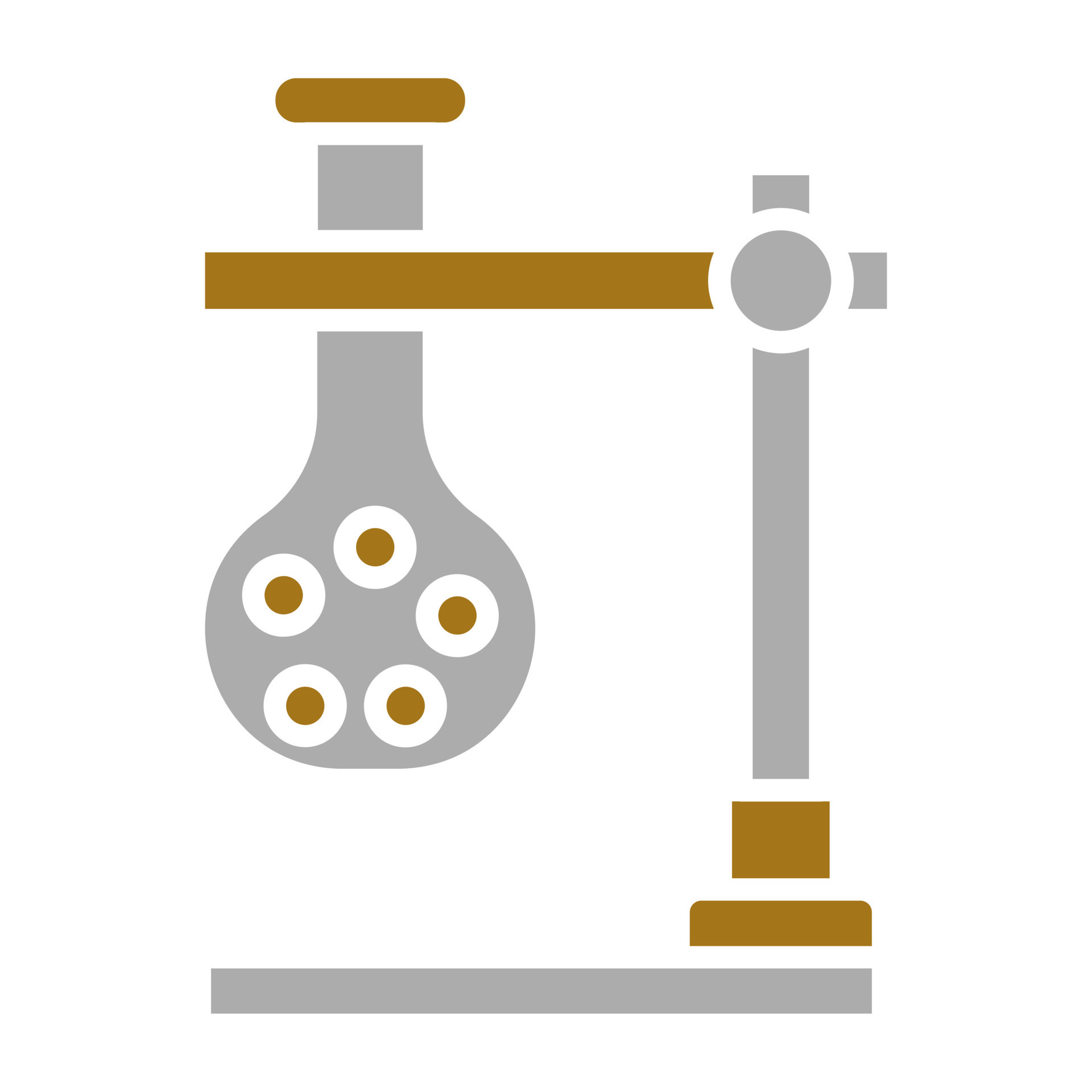 Retort Stand Vector Icon Style 22487876 Vector Art at Vecteezy